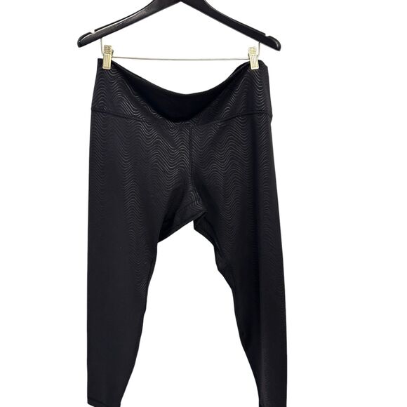 New NWT Lululemon Align Leggings 18 HR 28 Aqueous Emboss Black Women Yoga Stripe - Picture 4 of 6